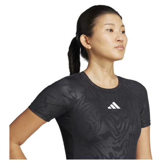 Adidas Γυναικεία κοντομάνικη μπλούζα Techfit Printed Tee Adidas Γυναικεία κοντομάνικη μπλούζα Techfit Printed Tee